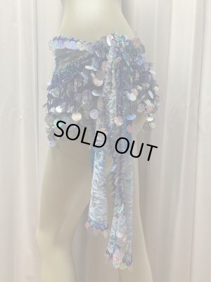 画像26: フリンジ付きレースヒップスカーフ