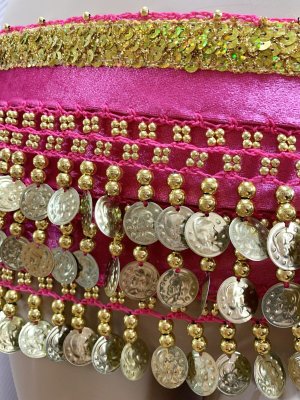 画像5: 頭に巻いてもOK！コインヒップスカーフ