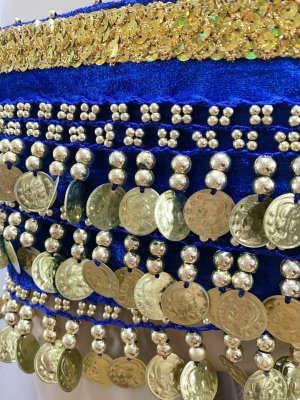 画像7: 頭に巻いてもOK！コインヒップスカーフ