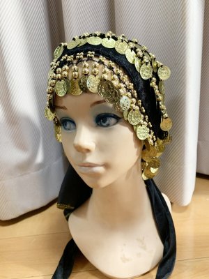 画像10: 頭に巻いてもOK！コインヒップスカーフ