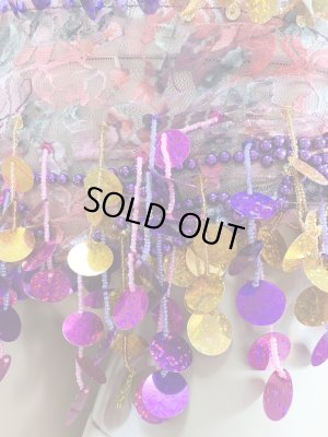 画像6: フリンジ付きレースヒップスカーフ