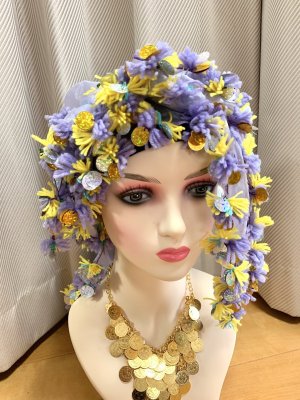 画像2: ポンポンヒップ＆ヘッドスカーフ