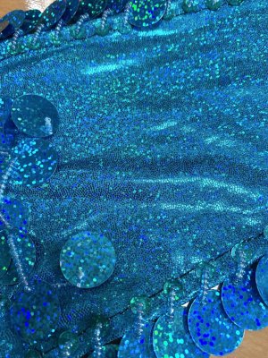 画像11: コインスパン＆フリンジ付きヒップスカーフ