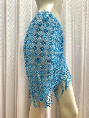 画像3: トライアングルスパンコールスカーフ（150cm×60cm)