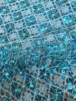 画像6: トライアングルスパンコールスカーフ（150cm×60cm)