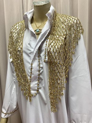 画像21: 編みネットトライアングルスカーフ