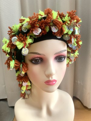 画像2: ポンポンヒップ＆ヘッドスカーフ