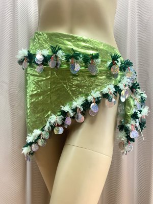 画像2: ポンポンヒップ＆ヘッドスカーフ(小サイズ）