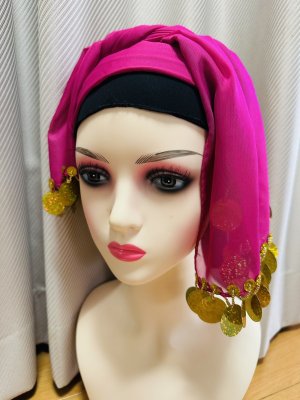 画像7: シンプルシフォンヒップスカーフ