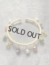 ホルハール・アンティーク風アンクレット(マルチカラー)