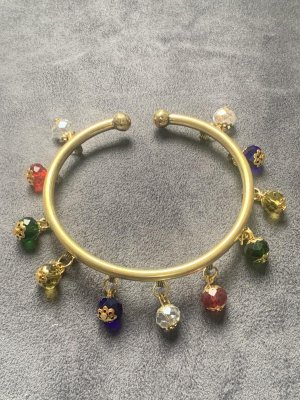 画像1: ホルハール・アンティーク風アンクレット(マルチカラー)