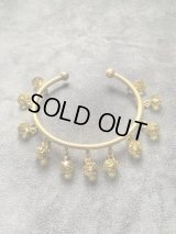 ホルハール・アンティーク風アンクレット(イエロー)