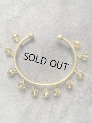 画像2: ホルハール・アンティーク風アンクレット(イエロー)