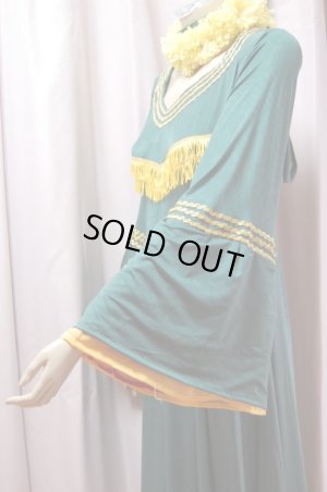 画像2: 30％OFF　ファラーヒガラベーヤ(ポンポンヘッドバンド付き）