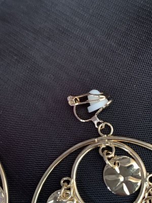 画像4: バラディクリップイヤリング(ゴールドorシルバー）