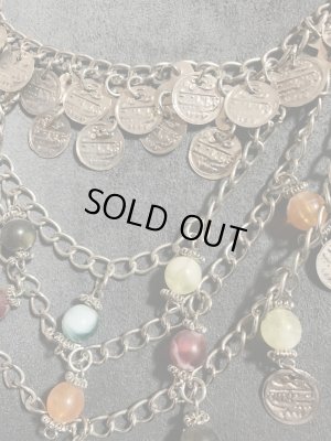 画像3: ベドウィン＆トライバル　シルバーネックレス（イヤリング付き）