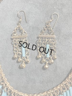 画像2: ファラオニックネックレス（ピアス付き）