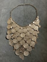 コイン(大サイズ）ネックレス（シルバー）