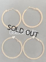 バラディアクセサリー　フープデザイン(ピアスorイヤリング）