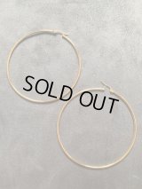 バラディアクセサリー　フープピアス（内径7cm）