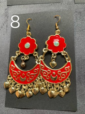 画像9: アンティークパーツ三日月ピアス（Ｓサイズ）