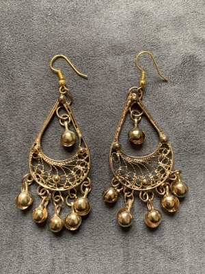 画像1: アンティークパーツピアス