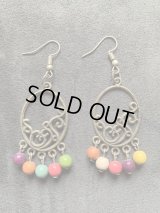 アンティークパーツピアス