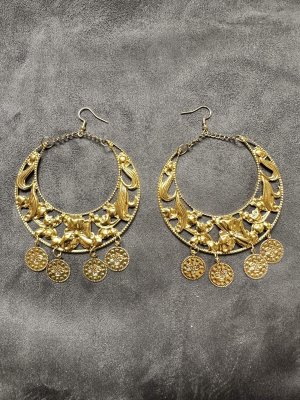 画像1: 【Big size】 三日月モチーフピアス