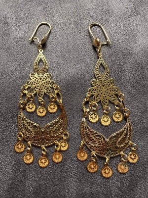 画像1: 三日月モチーフピアス（イヤリングorピアス）