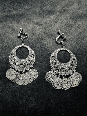 画像4: コイン付きバラディイヤリング or ピアス
