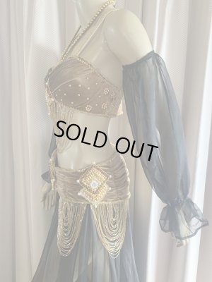 画像6: ゴールデンエラスタイル・ブラベルトコスチューム(スカート、スリーブ、ベール付き）