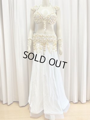 画像1: 15%OFF パール＆クリスタルブラベルトコスチューム（5点セット）