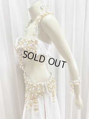 画像5: 15%OFF パール＆クリスタルブラベルトコスチューム（5点セット）