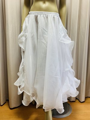 画像4: レイヤードシフォンスカート