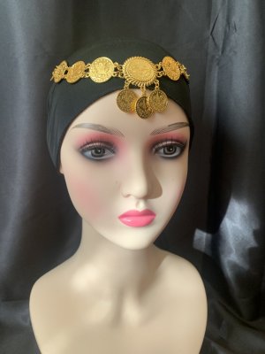 画像3: 2WAY ネックレス、ヘッドアクセサリー(ゴールドコイン）