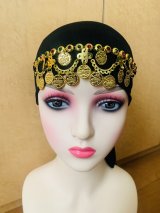 ヘッドバンドコインアクセサリー