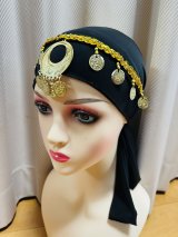 ハンドメイドヘッドバンドコインアクセサリー