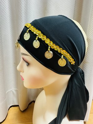 画像3: ハンドメイドヘッドバンドコインアクセサリー