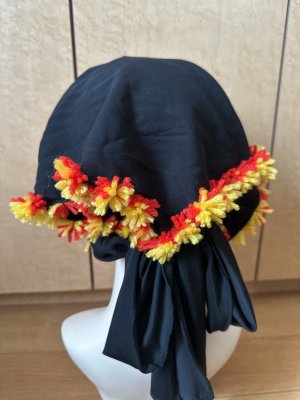 画像4: バラディ用ポンポン付き三角スカーフ