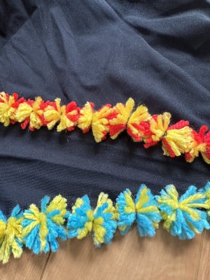 画像6: バラディ用ポンポン付き三角スカーフ