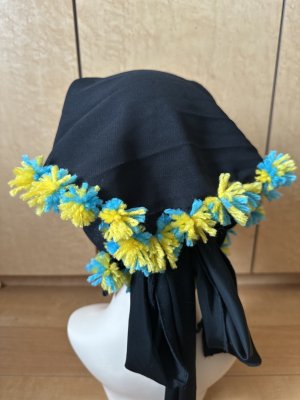 画像5: バラディ用ポンポン付き三角スカーフ