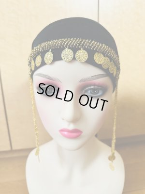 画像1: ハンドメイドヘッドバンドコインアクセサリー