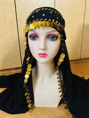 画像1: ヘッドベール&ヘッドバンドセット