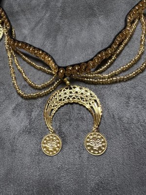 画像4: ハンドメイドヘッドバンドコインアクセサリー