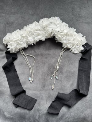 画像2: ハンドメイド☆ミラーヤ、ファッラーヒ用お花コサージュバンド