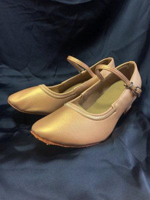 画像4: フォークロア　ゴールドパンプス(ステージ用）