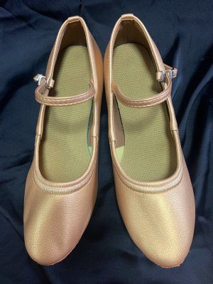 画像2: フォークロア　ゴールドパンプス(ステージ用）