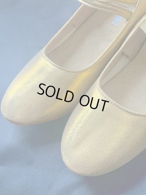 画像3: フォークロア　ゴールドパンプス(ステージ用）