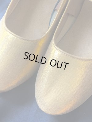 画像4: フォークロア　ゴールドパンプス(ステージ用）