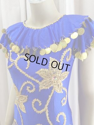 画像2: イスカンダラーニドレス(花柄装飾）ベール、フェイスカバー付き